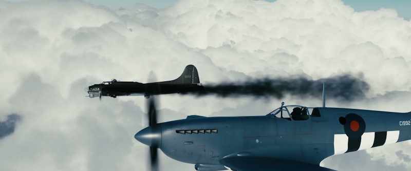 [B17 pilot] Managed to right the old bird