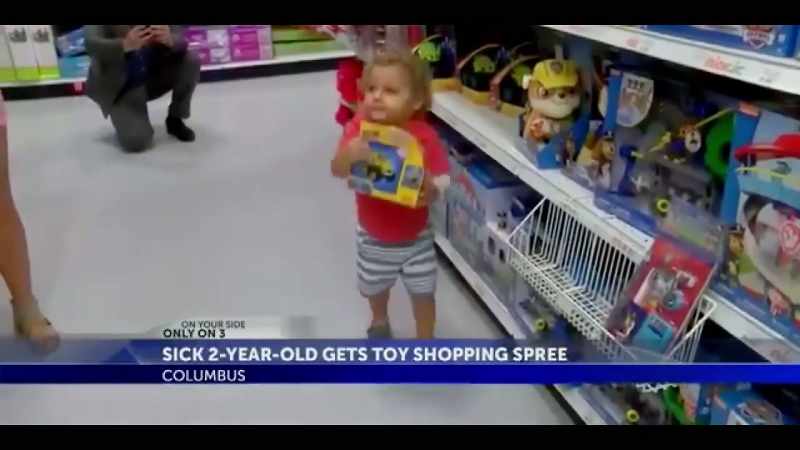 Baas: For example, there's a little boy had cancer