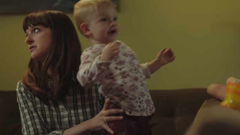 (baby babbling)