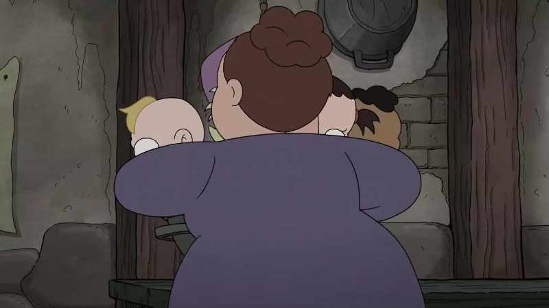 [baby cooing] -Whee! [chuckles]