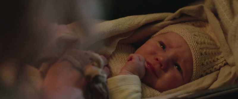 [BABY COOS SOFTLY]