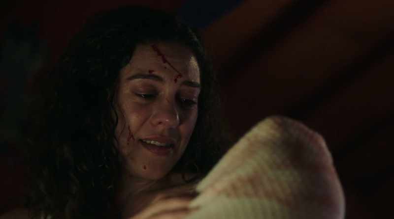 (baby crying)