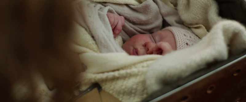 [BABY FUSSES SOFTLY]