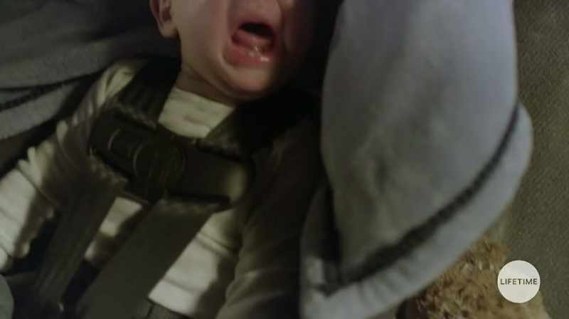 (baby weeping loudly)