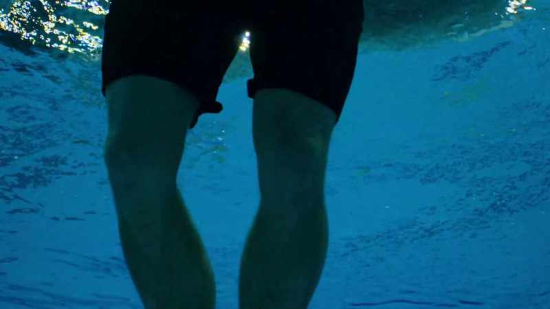 Back in the water, I can feel the same pressure taking hold