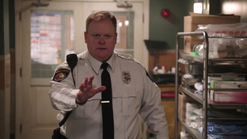 Back off, rent-a-cop. Hey