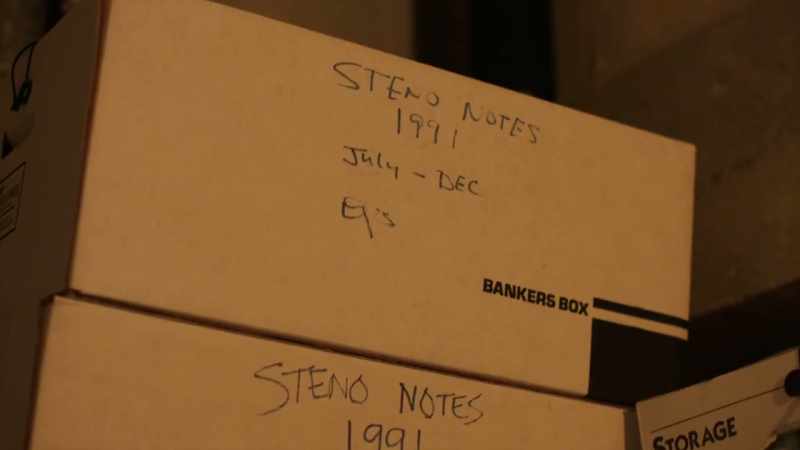 Back before steno machines went digital
