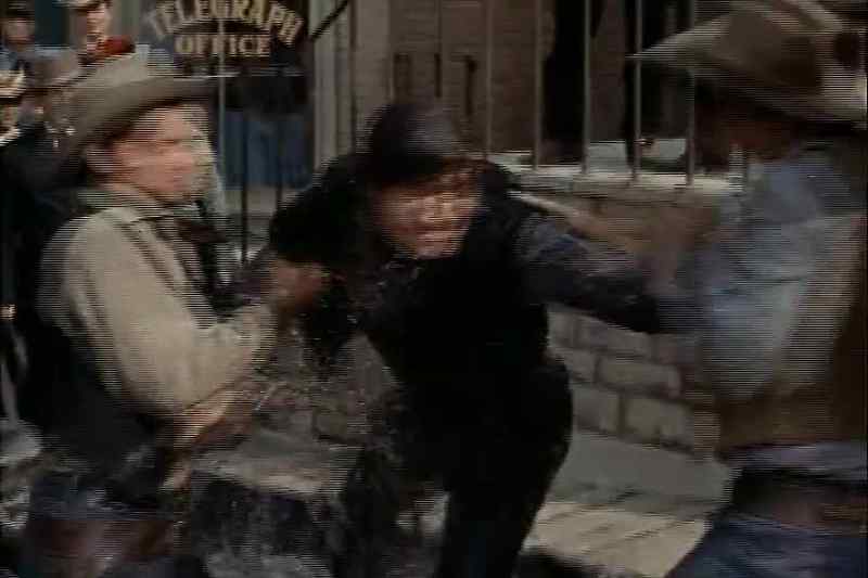 Backwards! Chip, he's unarmed