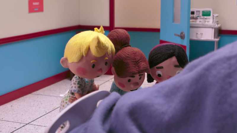 Bad kid! Easy, easy. Ahh!