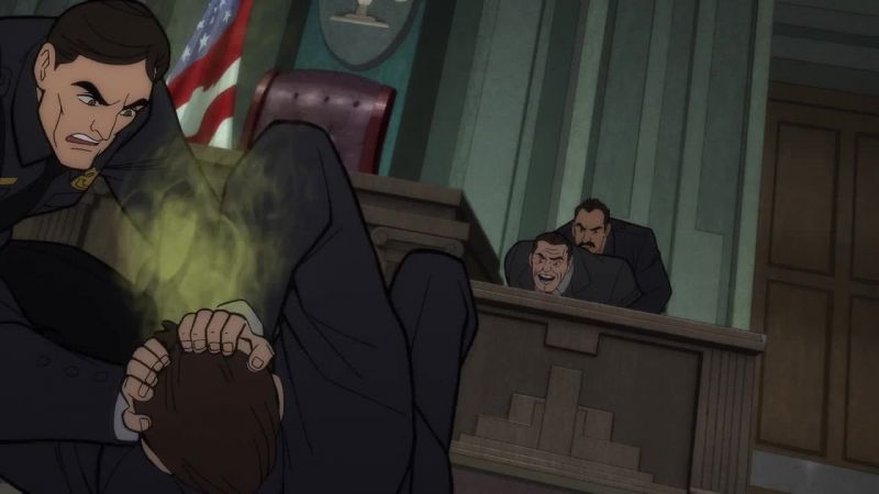 Bailiff, detain the witness!