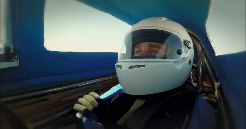 Baker crashed, and he didn't break the record, so we're two for two here