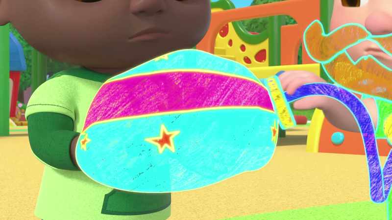 [ball deflating]