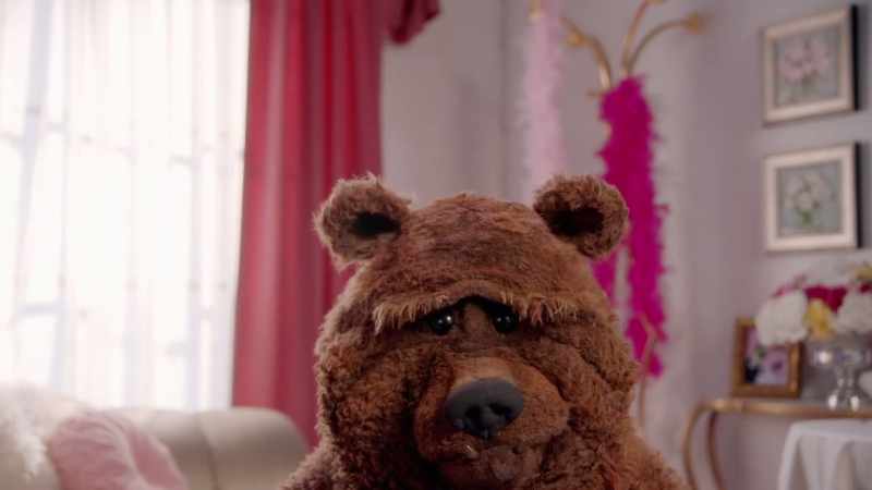 (BALL POPS AND HISSES)
