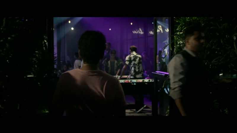 [band performing] ♪ Can I feel the space ♪