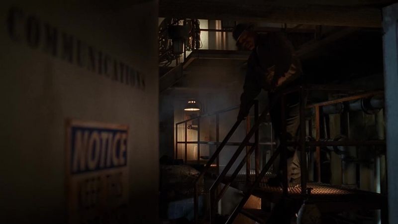 (banging, electricity crackling)