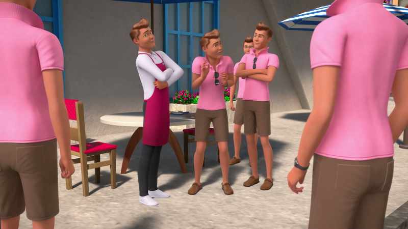 Barbie! Come back!