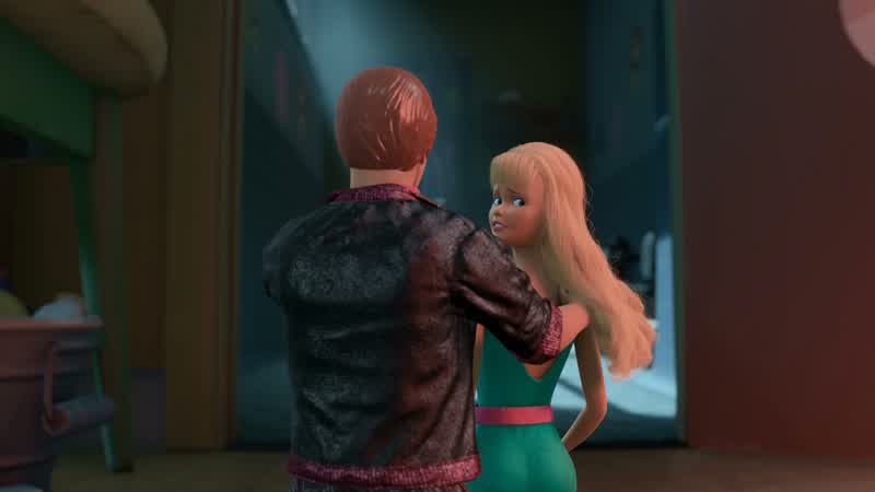 Barbie wait Don't touch meWe're through Barbie I didAnd give me my scarf back Ow