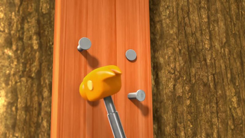 [barking] Hammer