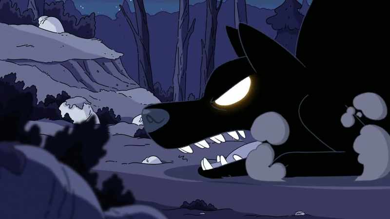[barking]