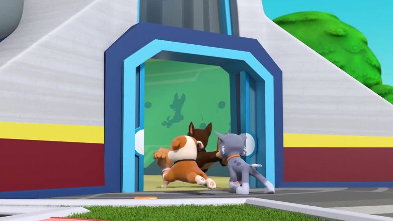 [barking]