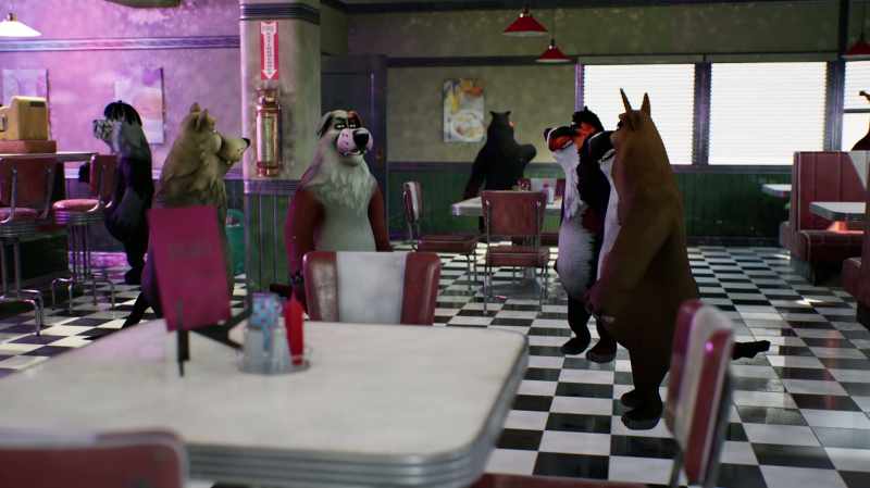 Barney Lockjaw was just in here