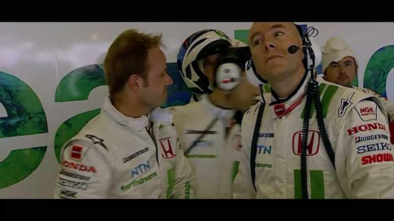 [Barrichello speaking, indistinct]