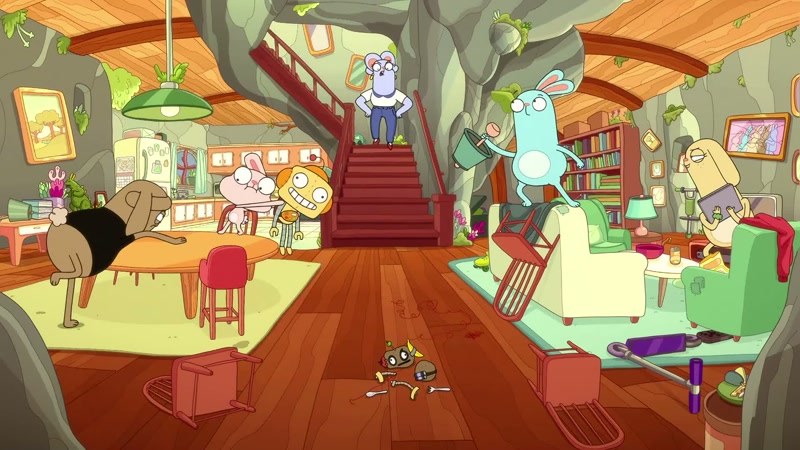 Barry, are those dinner potatoes on the floor?