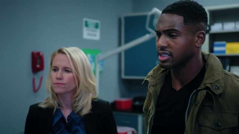 BARRY: DID SHE...DID SHE HAVE ANYTHING ON HER?