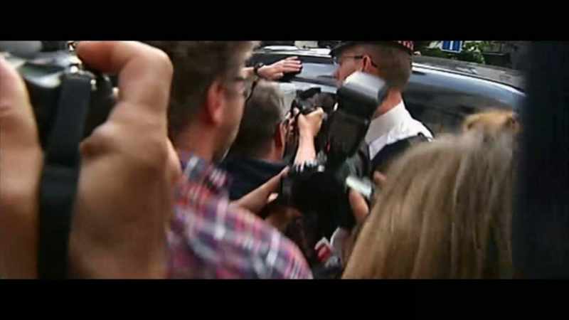 Barry George leaving the Old Bailey