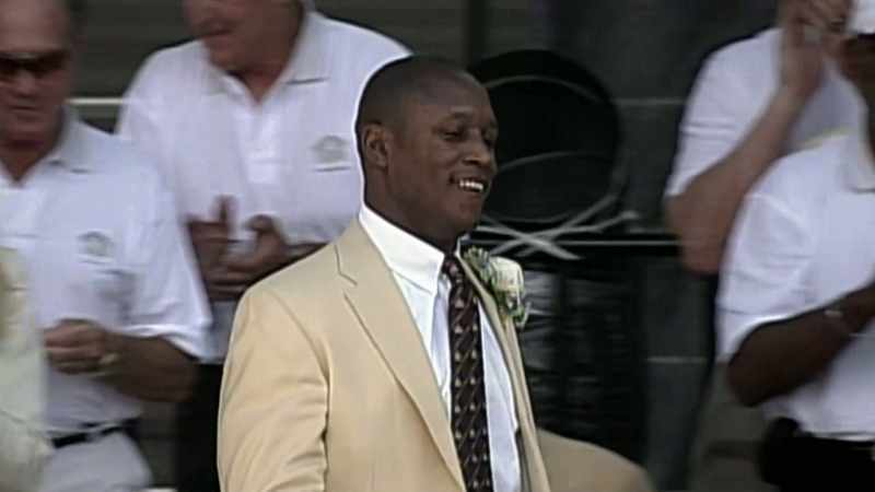 Barry Sanders. - [applause]