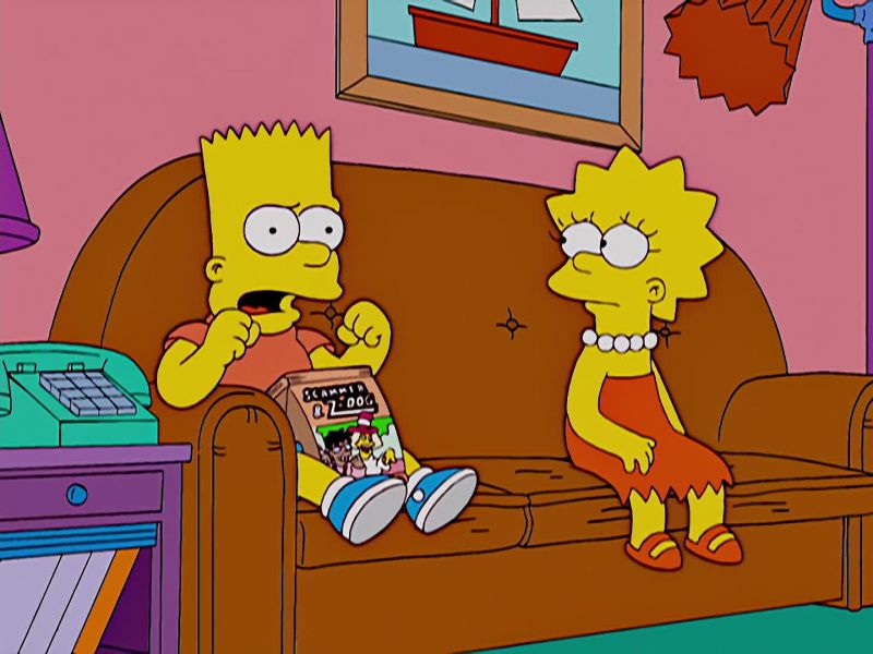 Bart, how can you laugh at that?