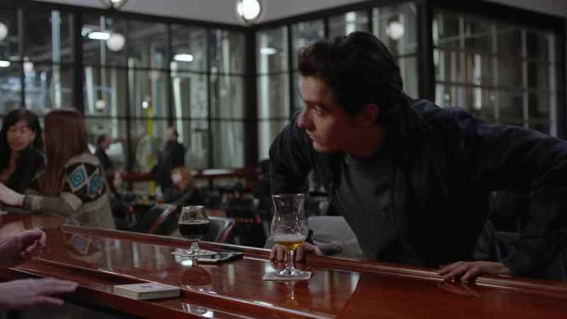 [bartender] Can I get you something? -Uh, yes