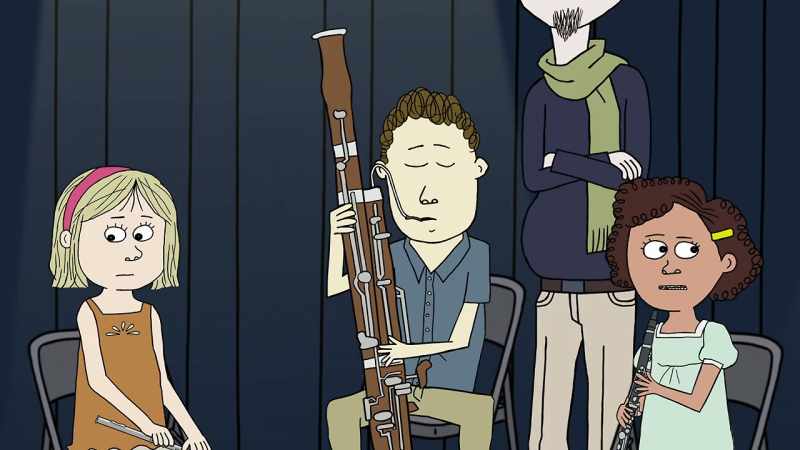 [bassoon buzzing]