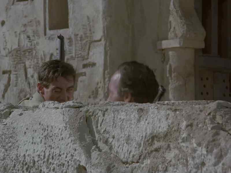Bates! - Still here, Sergeant!