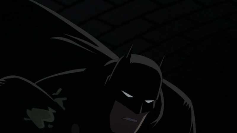 (Batman panting)