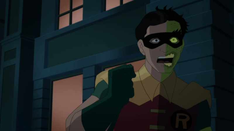 Batman, stay away. (GROWLS)