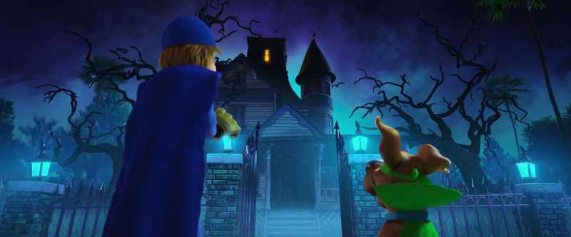 [bats squeaking] - Big house, big candy