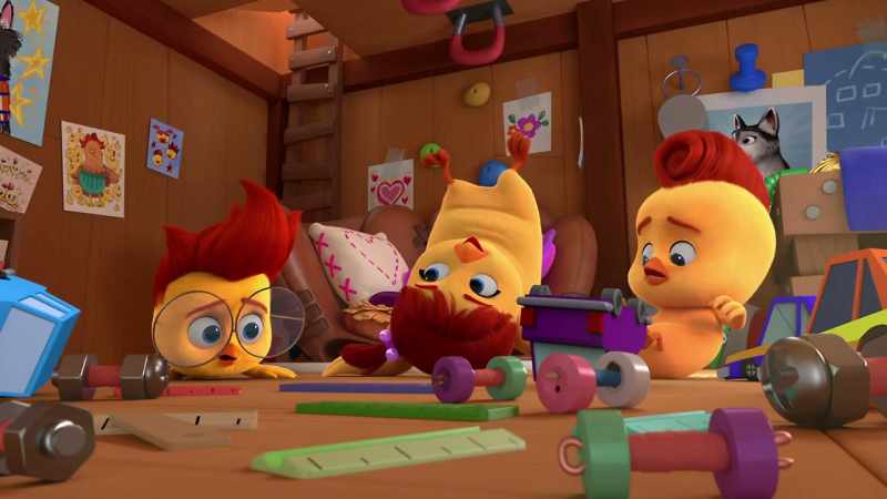 �� Bawk-bagawk Chicken charge! ♪