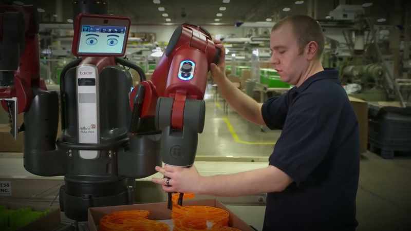 Baxter costs about what a minimum-wage worker
