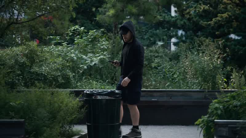 Be advised-- he just picked up another bag