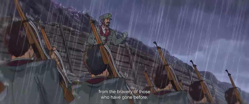 Be brave, soldiers, like those who preceded you!