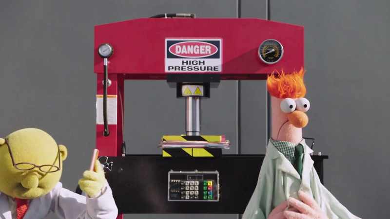 (BEAKER SIGHS) -(LINE RINGING)