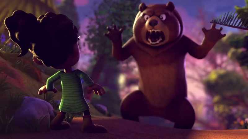 [bear growling]