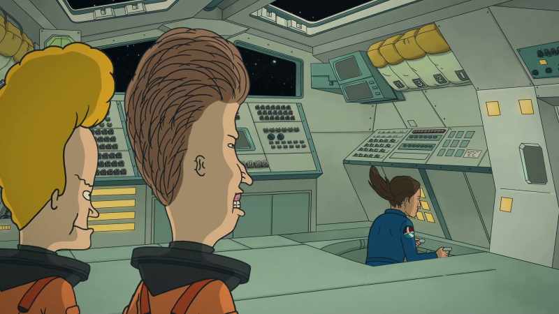 Beavis, they put us in this rocket thing