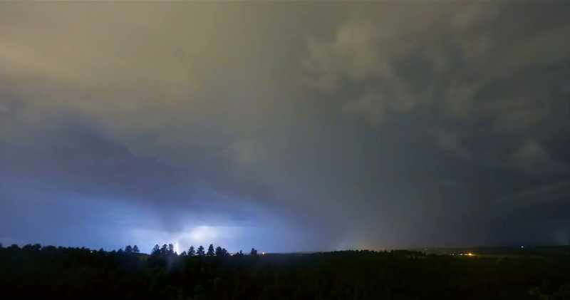 because a single lightning bolt contains up to one billion volts