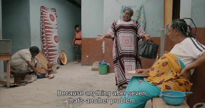 Because anything after seven, that's another problem