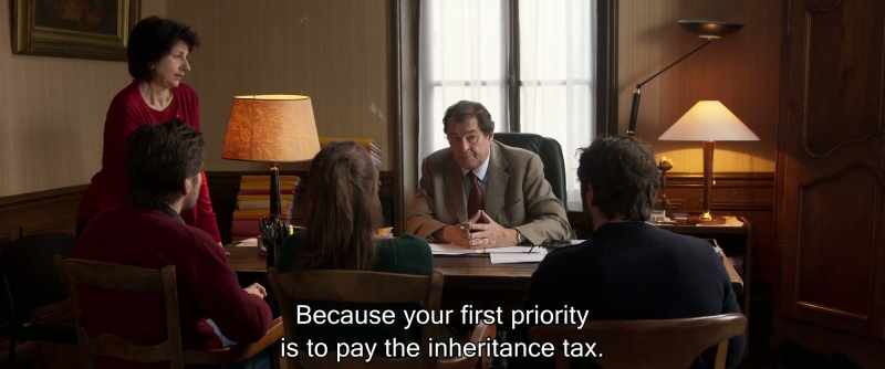 Because your first priority is to pay the inheritance tax
