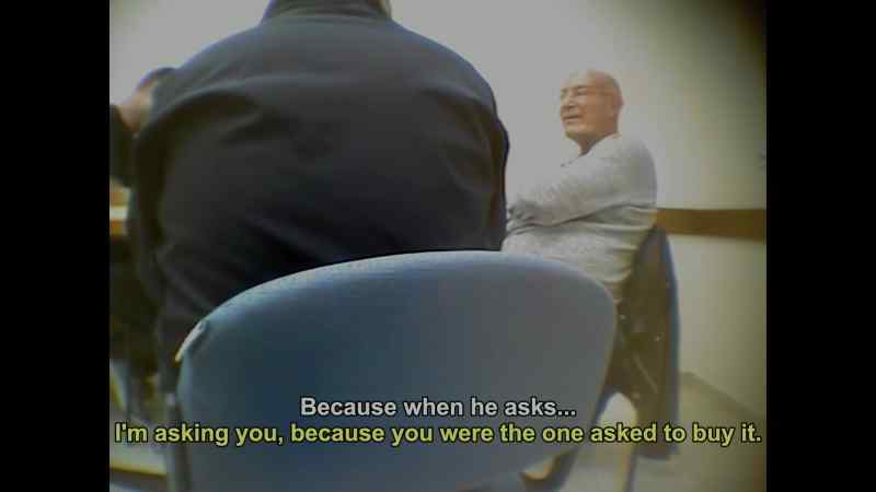 Because when he asks…