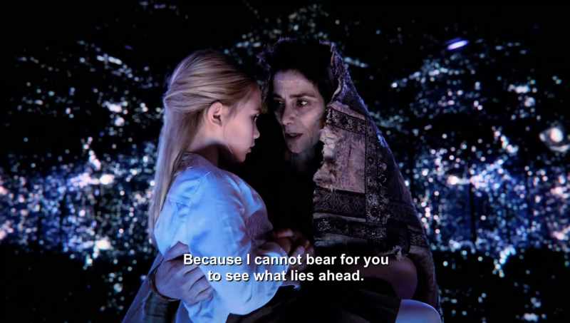 Because I cannot bear for you to see what lies ahead