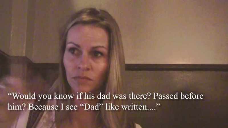 >> Because I see dad like written in the air